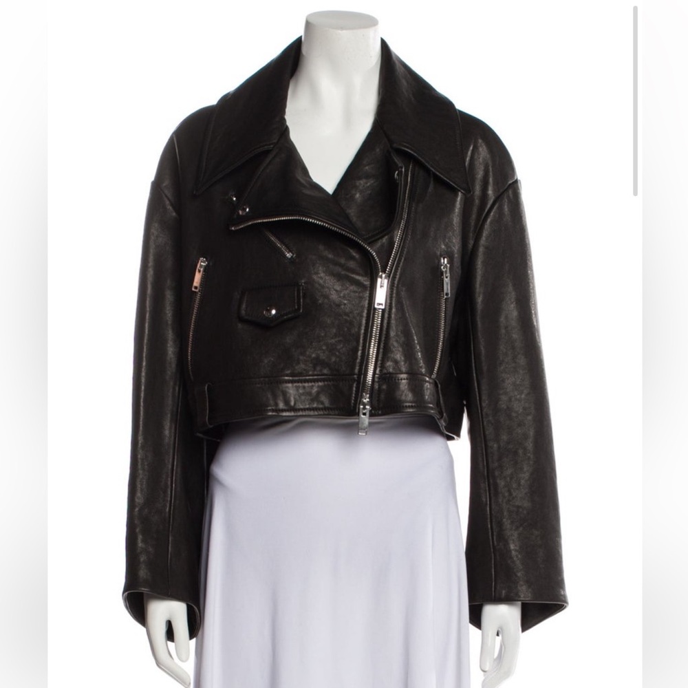Black Leather Women's Jacket